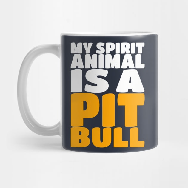 My Spirit Is A Animal A Pit Bull - Dog Puppy by PozureTees108